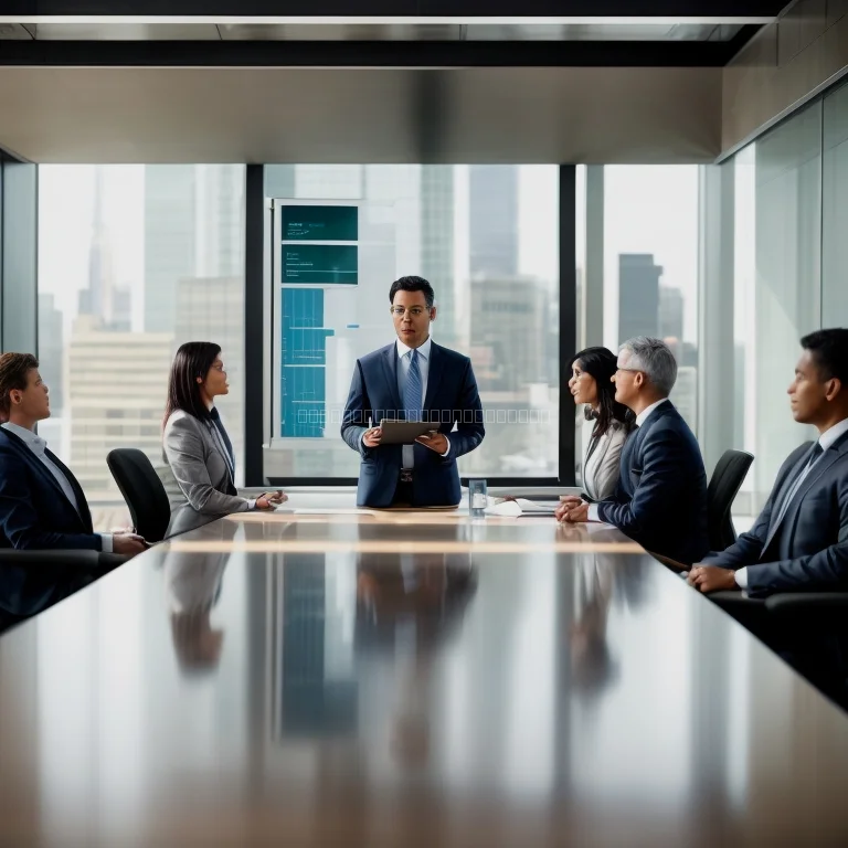 Participants collaborating in a leadership workshop